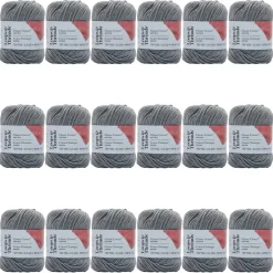 18 Pack: Classic Cotton™ Yarn by Loops & Threads®