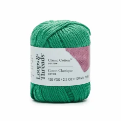 18 Pack: Classic Cotton™ Yarn by Loops & Threads®