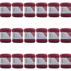 18 Pack: Classic Cotton™ Yarn by Loops & Threads®