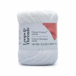 18 Pack: Classic Cotton™ Yarn by Loops & Threads®