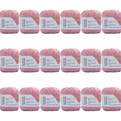 18 Pack: Classic Cotton™ Yarn by Loops & Threads®