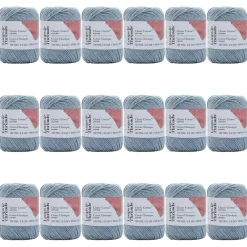 18 Pack: Classic Cotton™ Yarn by Loops & Threads®