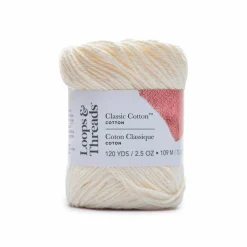 18 Pack: Classic Cotton™ Yarn by Loops & Threads®