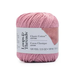 18 Pack: Classic Cotton™ Yarn by Loops & Threads®