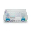 6 Pack: Clear 8-Compartment Storage Box by Bead Landing™