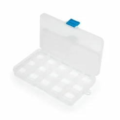 6 Pack: Clear 8-Compartment Storage Box by Bead Landing™