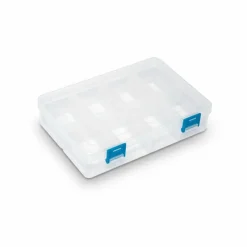 6 Pack: Clear 8-Compartment Storage Box by Bead Landing™