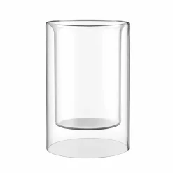 12 Pack: 6" Clear Glass Cylinder Candle Holder by Ashland®
