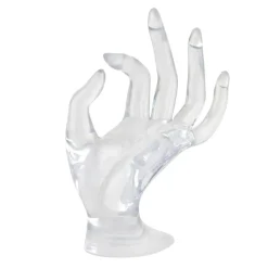 12 Pack: Clear Hand Jewelry Display by Bead Landing™