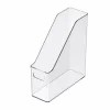 8 Pack: 12" Clear Magazine Storage Bin by Simply Tidy®