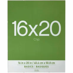 12 Pack: Clear 16" x 20" Clip Frame, Basics By Studio Décor®
