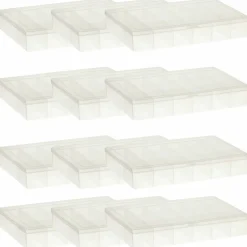 12 Pack: 17-Compartment Bead Organizer by Bead Landing™