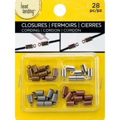 12 Pack: Cording Closures by Bead Landing™
