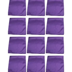 12 Pack Cotton Bandanas in Plain Colors for Crafts, Costumes, Workwear