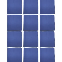 12 Pack Cotton Bandanas in Plain Colors for Crafts, Costumes, Workwear