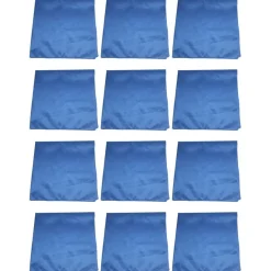 12 Pack Cotton Bandanas in Plain Colors for Crafts, Costumes, Workwear