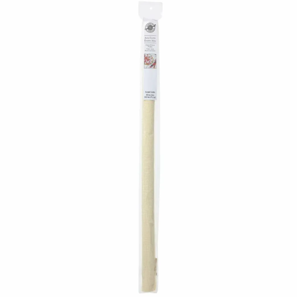 12 Pack: 14 Count Aida Cloth Cross Stitch Fabric by Loops & Threads™, 29.5" x 36"