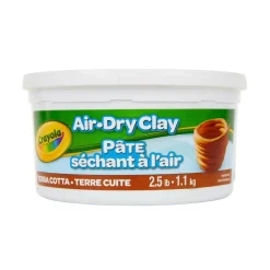 8 Pack: Crayola® Air-Dry Terra Cotta Clay, 2.5lb.