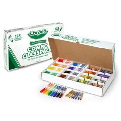 6 Pack: Crayola® Crayon & Marker Combo Classpack®