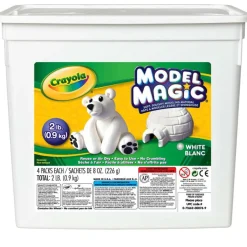 8 Pack: Crayola® 2lb. Model Magic® White Bucket