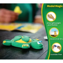 8 Pack: Crayola® 2lb. Model Magic® White Bucket