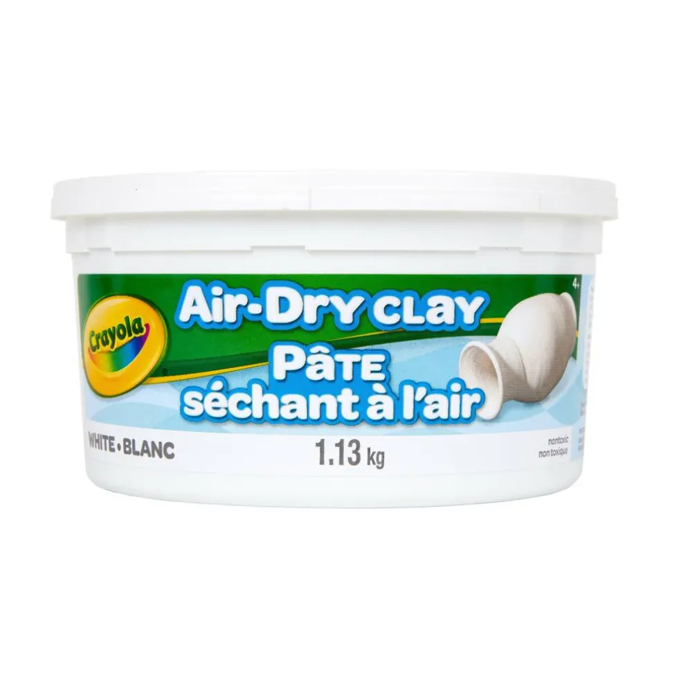 8 Pack: Crayola® 2.5lb. White Air Dry Clay