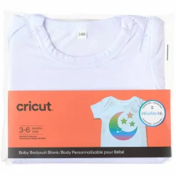 6 Pack: Cricut® Blank Baby Bodysuit