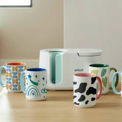 16 Pack: Cricut® 15oz. Beveled Ceramic Mug Blank