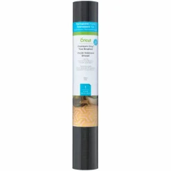 9 Pack: Cricut® Permanent Premium Vinyl™ True Brushed, Black
