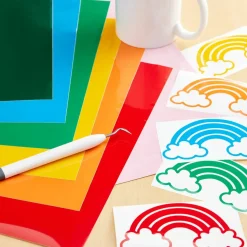 9 Pack: Cricut® Premium Vinyl™ Permanent Brights Sampler