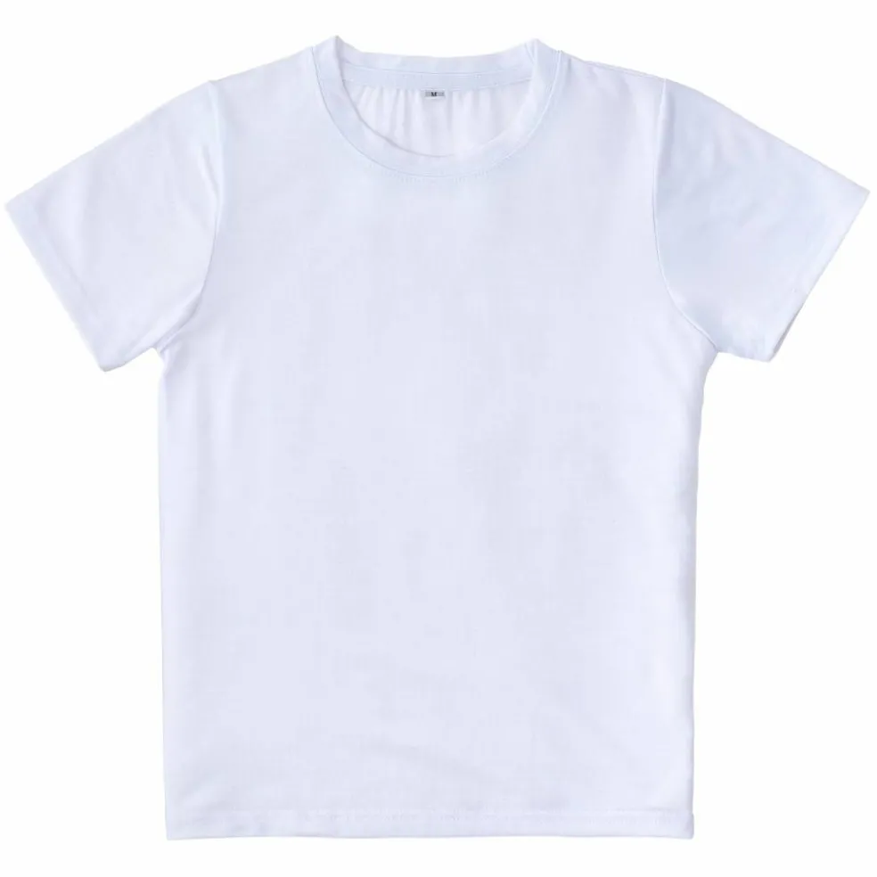 6 Pack: Cricut® White Blank Youth Crew Neck T-Shirt