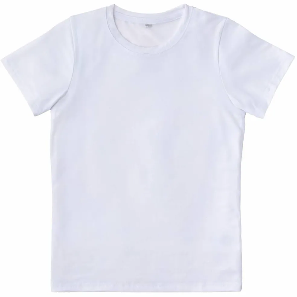 6 Pack: Cricut® White Blank Youth Crew Neck T-Shirt