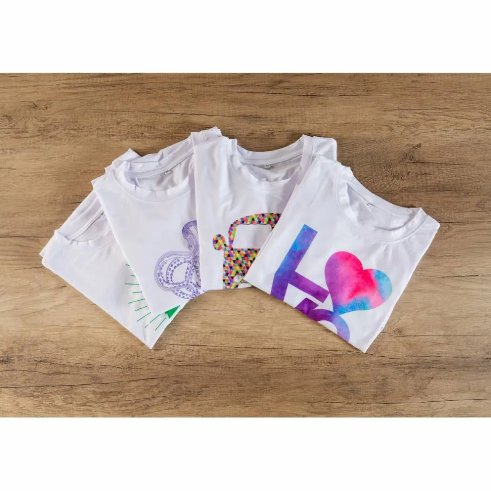 6 Pack: Cricut® White Blank Youth Crew Neck T-Shirt