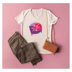 6 Pack: Cricut® Women's Blank V-Neck T-Shirt