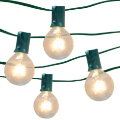 8 Pack: 16ct. Round G40 Bulb String Lights by Ashland™
