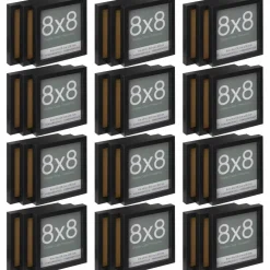 12 Pack: 3 ct. (36 total) Black 8