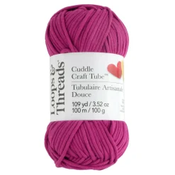 8 Pack: Cuddle Craft Tube™ Yarn by Loops & Threads®