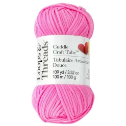 8 Pack: Cuddle Craft Tube™ Yarn by Loops & Threads®