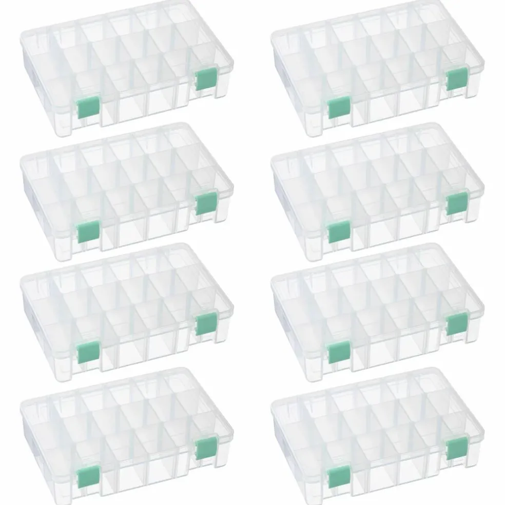 8 Pack: Deep Customizable Storage Organizer by Simply Tidy®