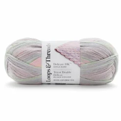 15 Pack: Delicate DK™ Yarn by Loops & Threads®