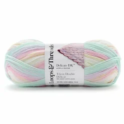 15 Pack: Delicate DK™ Yarn by Loops & Threads®