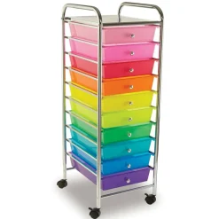 12 Pack: 10 Drawer Rolling Cart by Simply Tidy™