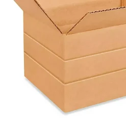 250 Pack Eco Friendly Multi Depth Corrugated Mailing Boxes Heavy Duty Cartons 11 1⁄4 x 8 3⁄4 x 6 Inch