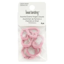 12 Pack: Enameled Hinge Closure Assortment by Bead Landing™