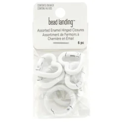 12 Pack: Enameled Hinge Closure Assortment by Bead Landing™