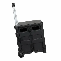 4 Pack: Everything Mary Collapsible Rolling Cart with Lid