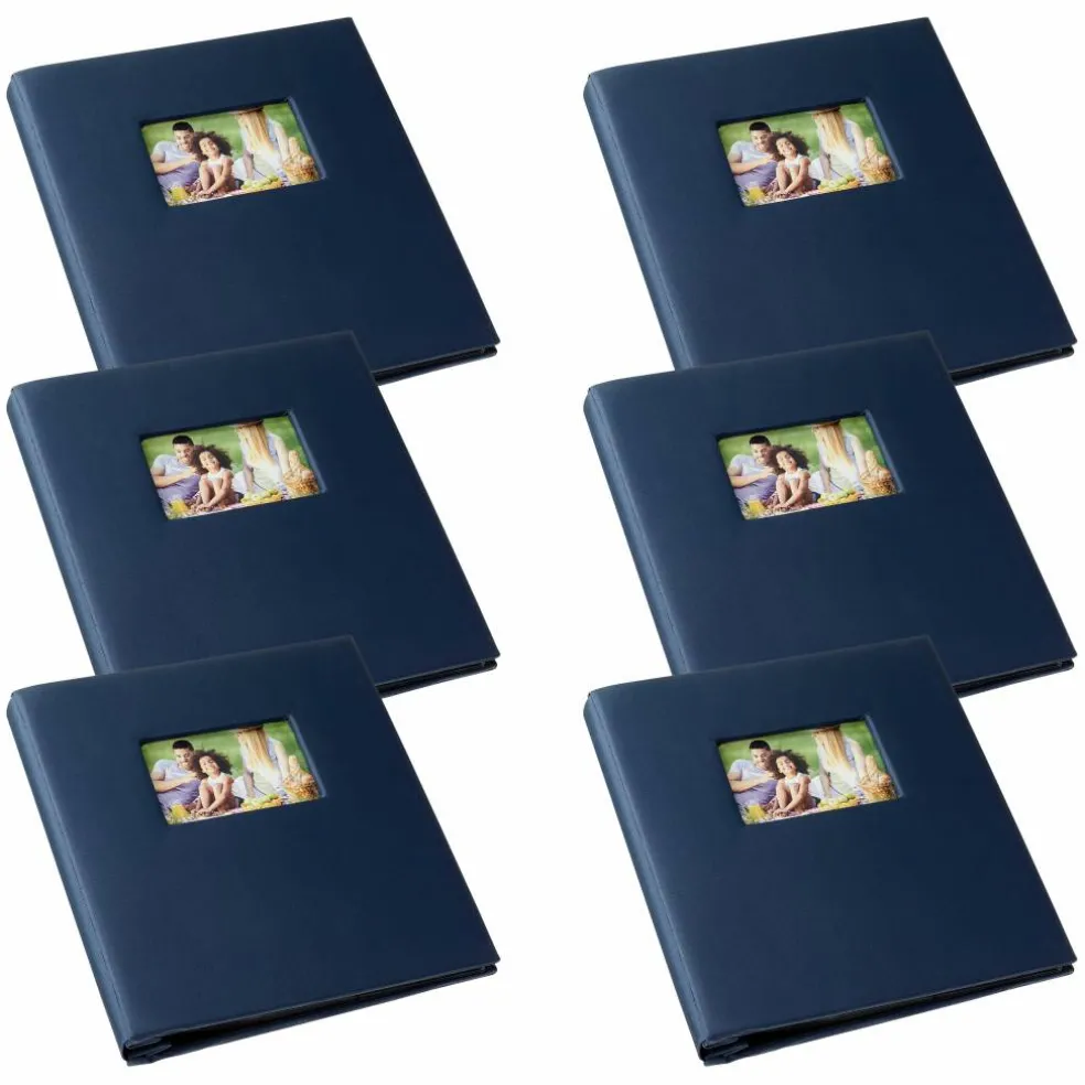 6 Pack: Faille 5 Pocket Photo Album by Recollections®