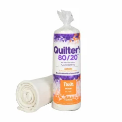 5 Pack: Fairfield™ Quilter's 80/20™ 72" x 90" Twin Quilt Batting