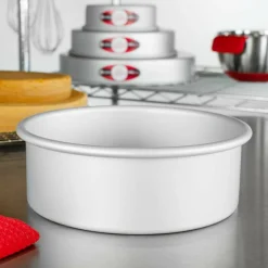 6 Pack: Fat Daddio's® Pro Series Bakeware Anodized Aluminum Round Cake Pan