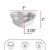 6 Pack: Fat Daddio's® ProSeries 6" x 2" Heart Cake Pan